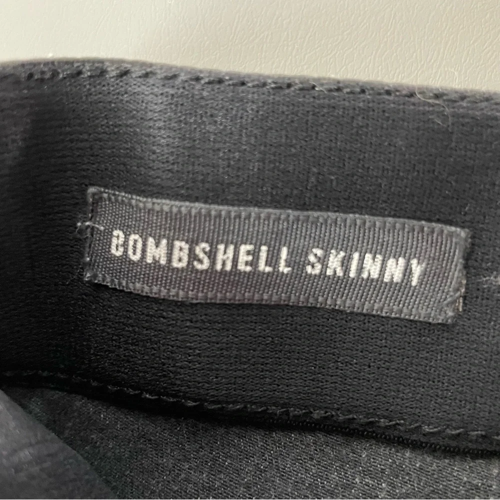 Torrid Bombshell Skinny Jeans | Distressed | Raw Hemline | Black